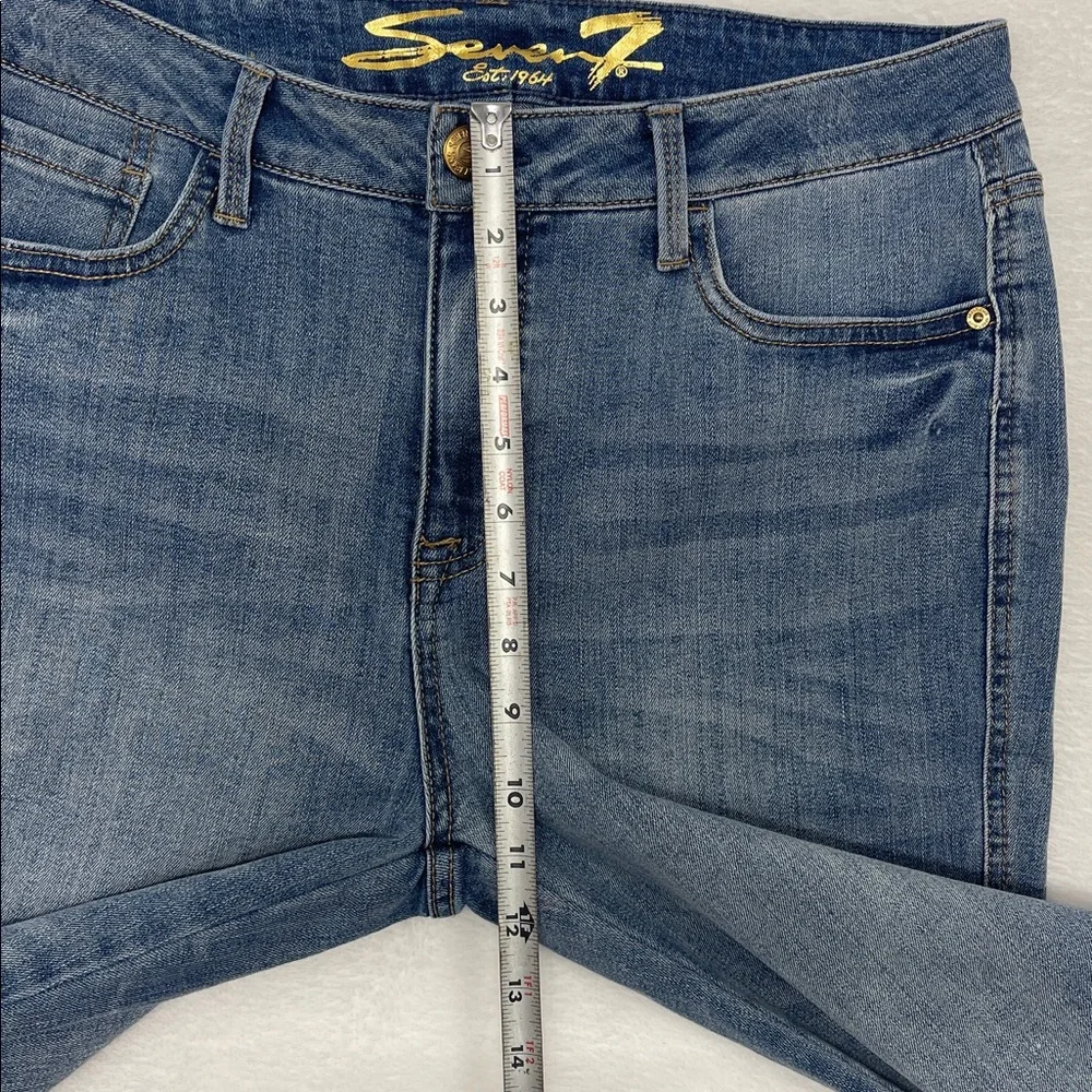 Seven7 Weekend Easy Fit Boyfriend Jeans Sz 6 - Picture 8 of 10